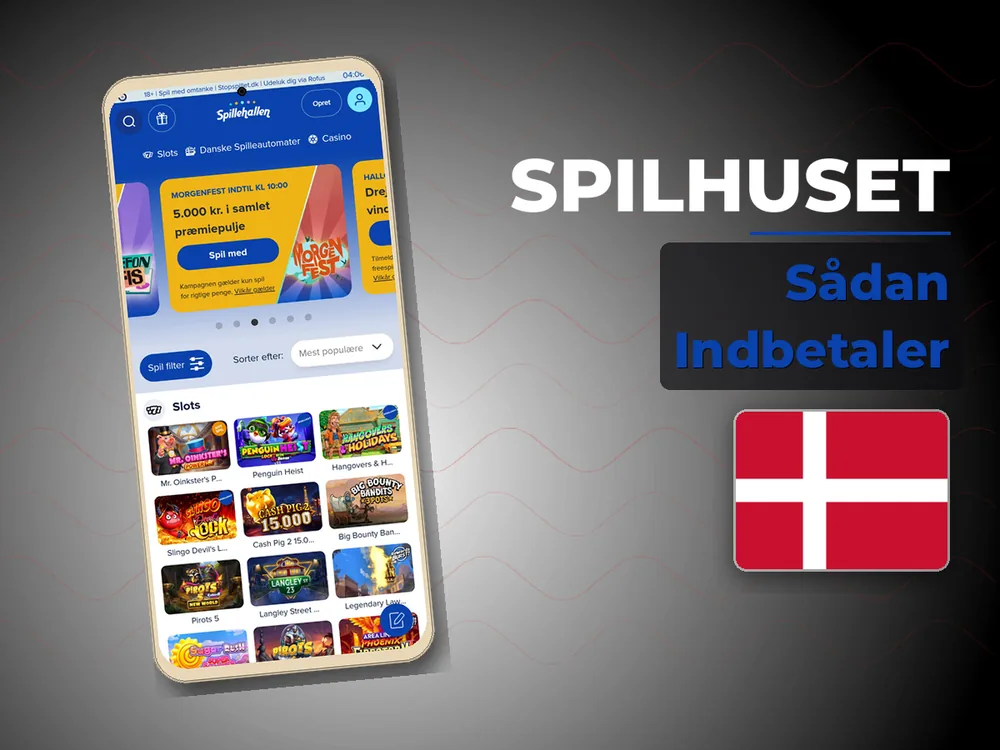Spilhuset - Sådan Indbetaler
