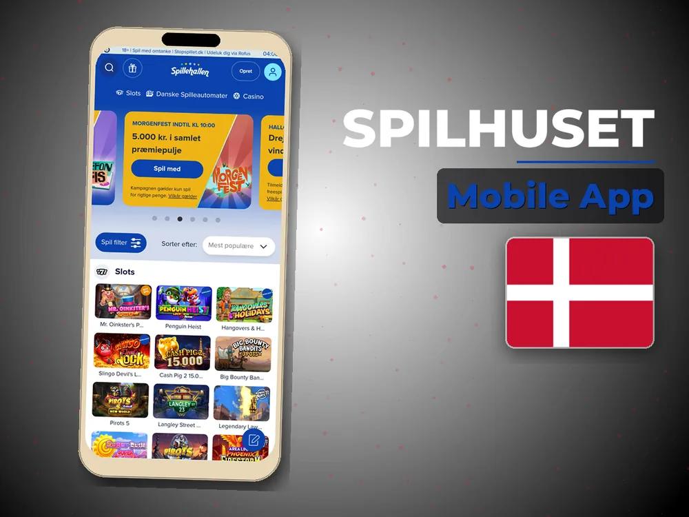 Spilhuset - Mobile App
