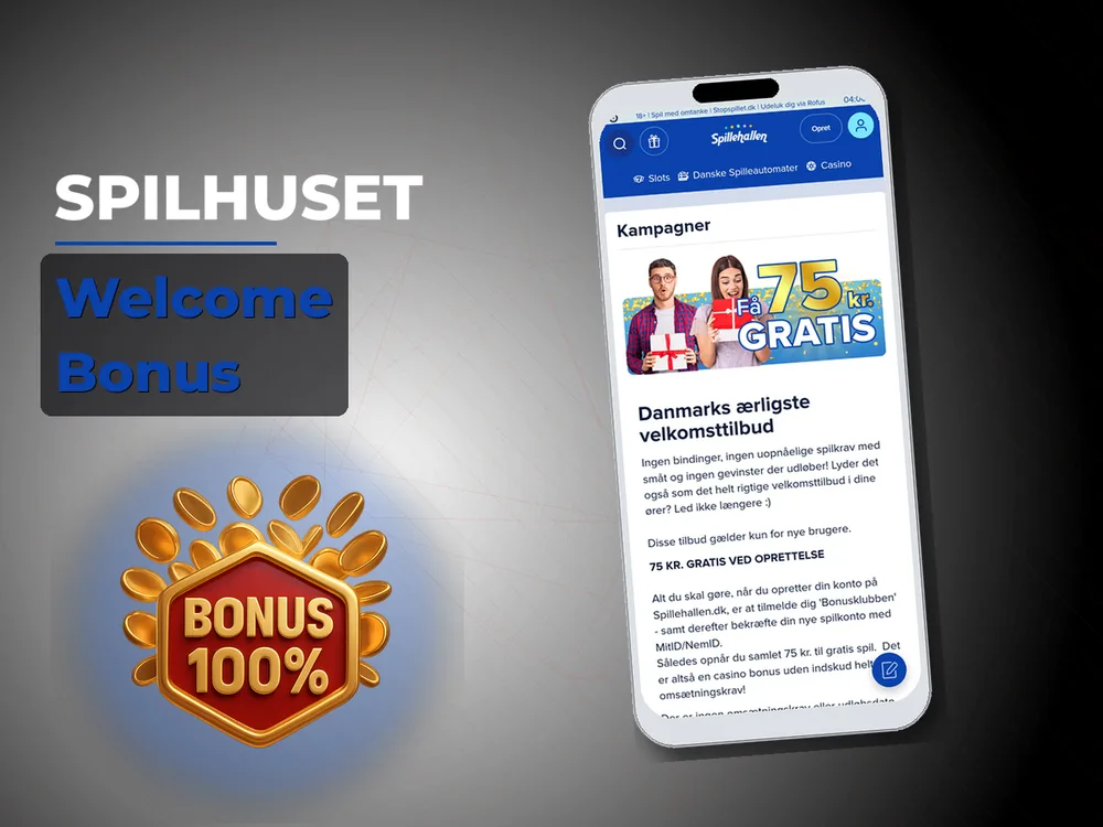 Spilhuset - Welcome Bonus